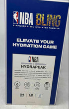 Load image into Gallery viewer, NBA x Hydrapeak Silver Red Miami Heat Limited Edition Basketball Tumbler Cup