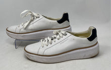 Load image into Gallery viewer, Cole Haan Womens GrandPro Topspin W22707 White Black Sneaker Shoes Size 9B