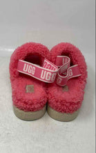 Load image into Gallery viewer, UGG Womens Oh Fluffita Pink Round Open Toe Slip-On Elastic Strap Slide Sandals 8