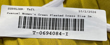 Load image into Gallery viewer, Evenuel Womens Green Pleated Spaghetti Straps Backless A-Line Dress Size S