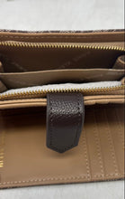 Load image into Gallery viewer, Anne Klein Womens Brown Printed Inner Pockets Credit Card Slot Bifold Wallet