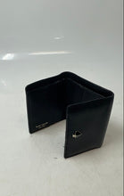 Load image into Gallery viewer, Kate Spade New York Womens Polly Black Pebbled Leather Folding Trifold Wallet