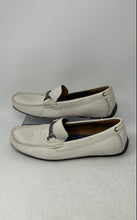 Load image into Gallery viewer, Alfani Mens Marcus White Leather Square Toe Slip-On Loafer Shoes Size 7 M