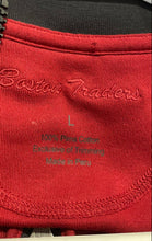 Load image into Gallery viewer, Boston Traders Mens Red Cotton Long Sleeve 1/4 Zip Pullover Sweater Size Large