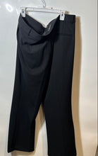Load image into Gallery viewer, Ann Taylor Womens Black Pleated Front Belt Loops Back Pockets Dress Pants Sz 18