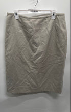 Load image into Gallery viewer, Kasper Womens Gray Back Zip And Slit Straight & Pencil Skirt Size 12