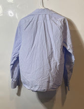 Load image into Gallery viewer, Tommy Hilfiger Mens Blue White Cotton Long Sleeve Dress Shirt Size 15 1/2