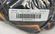 Load image into Gallery viewer, Nike Kids Air Jordan 7 Retro DJ2778-081 Black Red Sneaker Shoes Size 2Y