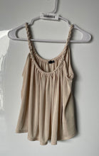 Load image into Gallery viewer, Express Womens Beige Braided Strap Pullover Camisole Tank Top Size XS With Tag