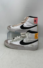 Load image into Gallery viewer, Nike Womens Blazer Mid DO2331-101 White Leather Lace-Up Sneaker Shoes Size 9