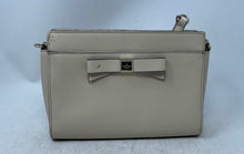 Load image into Gallery viewer, Kate Spade Womens Beige Bow Leather Chain Strap Crossbody Bag Peeling Material