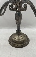 Load image into Gallery viewer, Godinger Silver-Tone Vintage Style Five Arm Candle Holder Candelabra Collectible