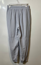 Load image into Gallery viewer, Zara Womens Light Blue Elastic Waist Tapered Leg Drawstring Jogger Pants Size M