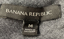 Load image into Gallery viewer, Banana Republic Womens Gray Long Sleeve 1/4 Zip Pullover Sweater Size Medium