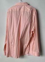 Load image into Gallery viewer, Michael Kors Mens Pink Airsoft Stretch Regular Fit Button-Up Shirt Size XL