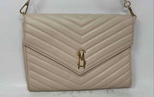 Load image into Gallery viewer, Steve Madden Womens Beige Gold Quilted Inner Pockets Magnetic Crossbody Bag