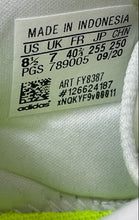 Load image into Gallery viewer, Adidas Womens Novamotion FY8387 White Lace-Up Low Top Sneaker Shoes Size 8.5