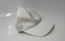 Load image into Gallery viewer, Karl Lagerfeld Paris Mens White Embroidered Adjustable Baseball Cap With Tags