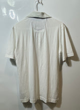Load image into Gallery viewer, Robert Graham Mens White Short Sleeve Collared Classic Fit Polo Shirt Size Small