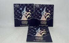 Load image into Gallery viewer, Lot Of 3 Pcs Pokémon TCG Scarlet & Violet Paldean Fates Player's Guide Booklet
