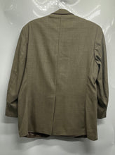 Load image into Gallery viewer, Chaps Ralph Lauren Mens Beige Print Long Sleeve Two-Button Blazer Size 38S