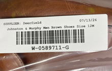 Load image into Gallery viewer, Johnston & Murphy Mens Richland Brown Leather Monk Strap Dress Shoes Size 12M