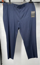Load image into Gallery viewer, Shaquille O'Neal Mens Navy Blue Flat Front Stretch Dress Pants XL With Tags