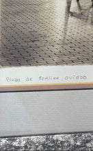 Load image into Gallery viewer, The Plaza De Porlier Oviedo Framed Art Print Signed By Allen B. Center