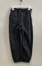 Load image into Gallery viewer, Zara Womens Black Dark Wash Slash Pockets Denim Mom Jeans Pants Size 2