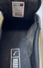 Load image into Gallery viewer, Puma Womens Basket Platform 362339-04 Gold Low Top Lace-Up Sneaker Shoes Size 10