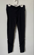 Load image into Gallery viewer, Alo Womens Black Elastic Waist Pull-On Activewear Entwine Ankle Leggings Size XS