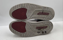 Load image into Gallery viewer, Authentic Nike Mens Air Jordan Spizike Low White Red Shoes Sz 10 Stained Damaged