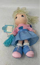 Load image into Gallery viewer, Applause X Precious Moments Blue Pink Cassie Cheerleader Doll For Girls With Tag
