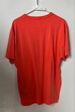 Load image into Gallery viewer, Psycho Bunny Mens Orange Cotton V-Neck Short Sleeve Pullover T-Shirt Size 6