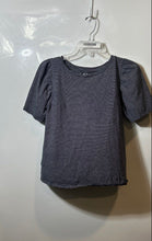 Load image into Gallery viewer, Ann Taylor Loft Womens Black White Printed Short Sleeve Blouse Top Size XS