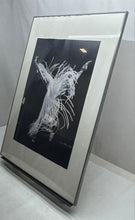 Load image into Gallery viewer, Sepping Dancer In White Suit Black Framed Wall Hanging Home Decor Art Painting