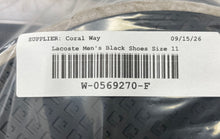 Load image into Gallery viewer, Lacoste Mens Bayliss 119 1 U 7-37CMA0073312 Black Lace-Up Sneaker Shoes Size 11
