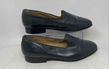 Load image into Gallery viewer, Giorgio Brutini Mens Blue Leather Round Toe Slip-On Loafer Shoes Size 9