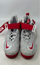 Load image into Gallery viewer, Nike Kids Air Griffey Max 1 Gray Red Low Top Lace-Up Sneaker Shoes Size 7Y