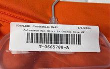 Load image into Gallery viewer, Colosseum Mens Orange Miami Hurricanes Short Sleeve Collared Polo Shirt Size 4X