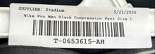Load image into Gallery viewer, Nike Pro Mens Dri-Fit Black Miami Dolphins #6 Compression Leggings Size Large