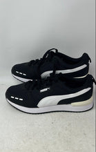 Load image into Gallery viewer, Puma Mens R78 373117-01 Black White Lace-Up Sneaker Shoes Size 9.5