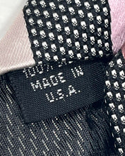 Load image into Gallery viewer, Piattelli Mens Multicolor Silk Striped Printed Adjustable Pointed Tie