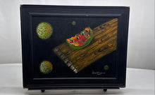 Load image into Gallery viewer, A Slice Of Watermelon Picture Frame Painting Signed By Vinicio Hernández Artist