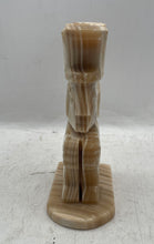 Load image into Gallery viewer, Multicolor Hand-Carved Marble Decorative Collectible Aztec-Style Bookend