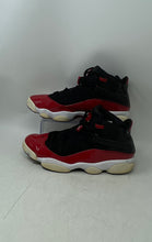 Load image into Gallery viewer, Nike Mens Air Jordan 6 Rings 322992-060 Red Black Lace-Up Sneaker Shoes Size 12