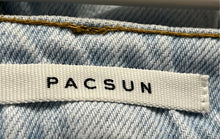 Load image into Gallery viewer, Pacsun Womens Blue Denim Pockets Stretch Straight Leg Jeans Size 24
