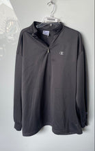 Load image into Gallery viewer, Champion Mens Gray Collared Long Sleeve 1/4 Zip Pullover Sweatshirt Size 3XL