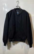 Load image into Gallery viewer, Neptune Garment Co. Mens Black Long Sleeve Lined Full-Zip Varsity Jacket Size 50