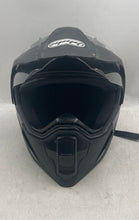 Load image into Gallery viewer, MMG Model 23 Matte Black Dual-Sport Off-Road Full-Face Motorcycle Helmet Size L
